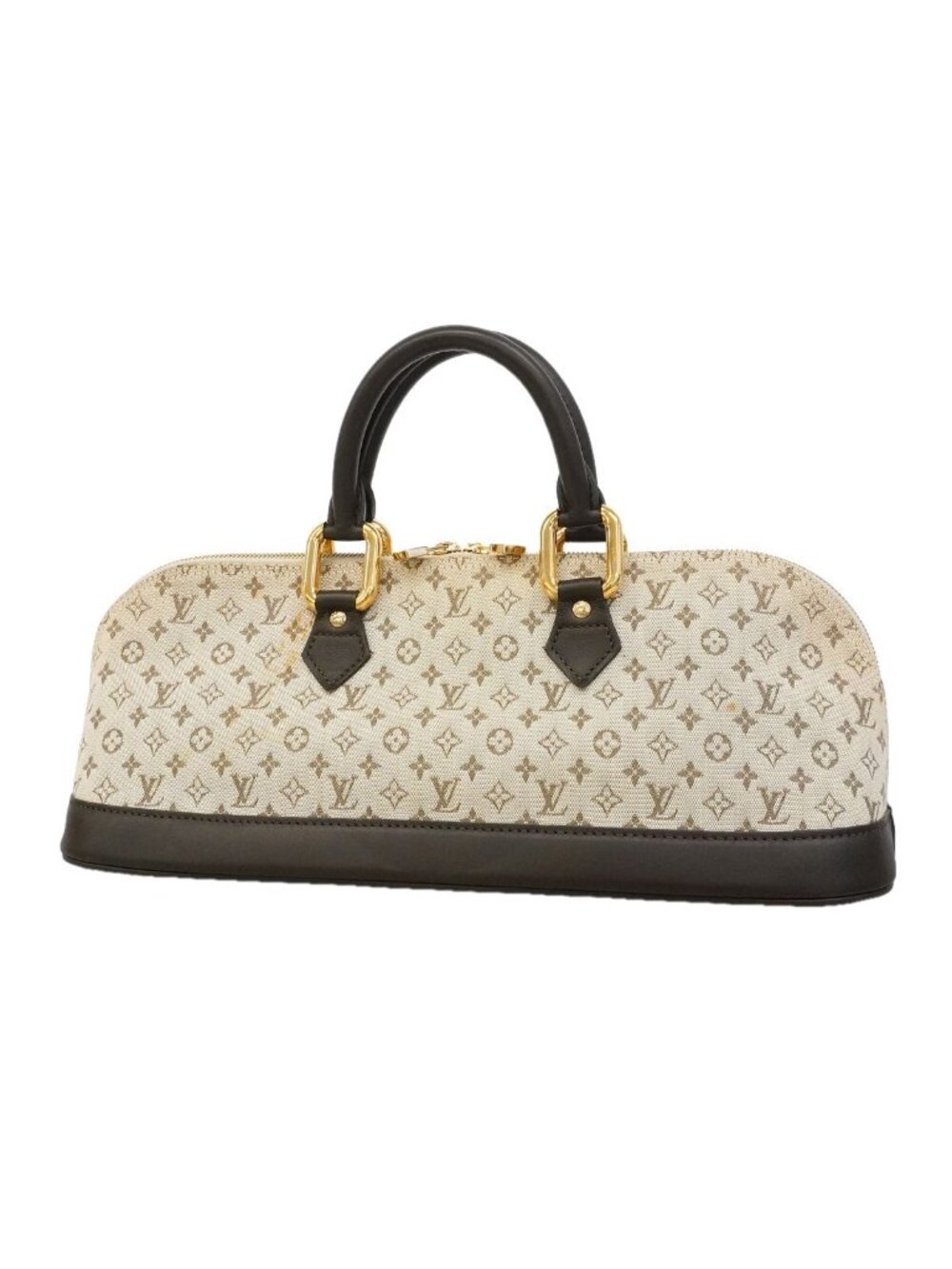 Louis Vuitton Handbag Monogram Mini Alma Long Khaki